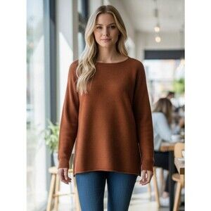 Michael Kors Burnt OrangeTunic w/Zipper Size Small